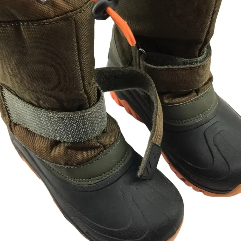 CAT & JACK THERMOLITE Snow Boots w/Bungee Closure & Velcro—Unisex—Children’s 13